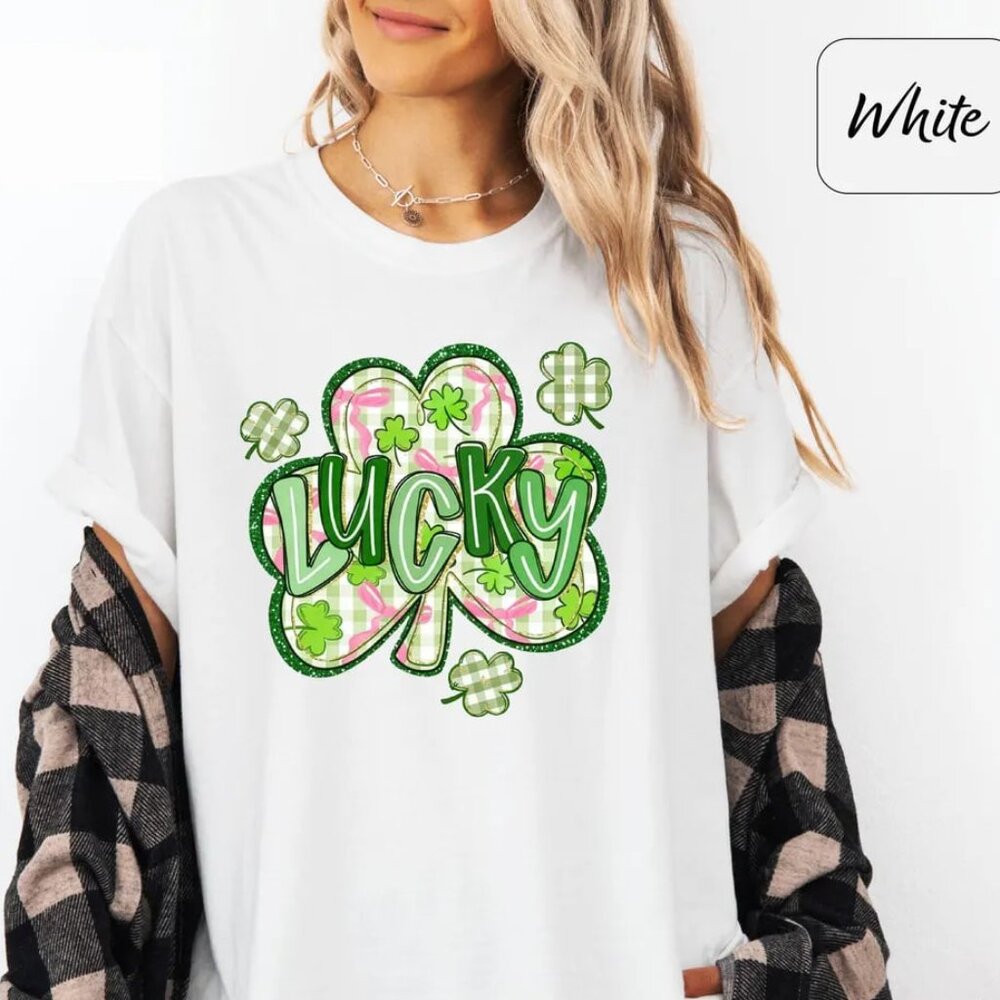 Lucky Shirt, St Patricks Day Tee, Patricks Day Gift
